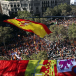 2ç octobre 2017 - Barcelone - Manifestation pour l'unité de l'Espagne