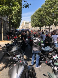 Manifestation de la Fédération des Motards en Colère le 18 juillet à Paris